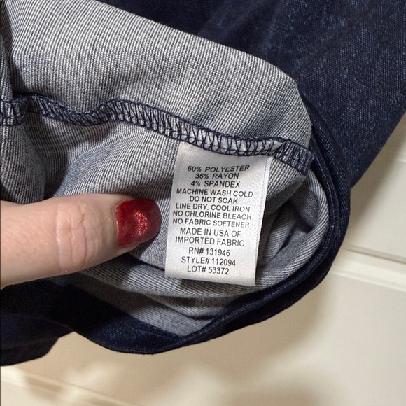 JUDE CONNALLY women's shari dress in denim navy m dark blue - Picture 6 of 7